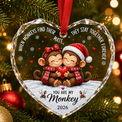 Custom Animal Couple Monkey