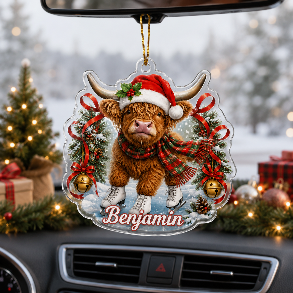 Highland Cow Style 8