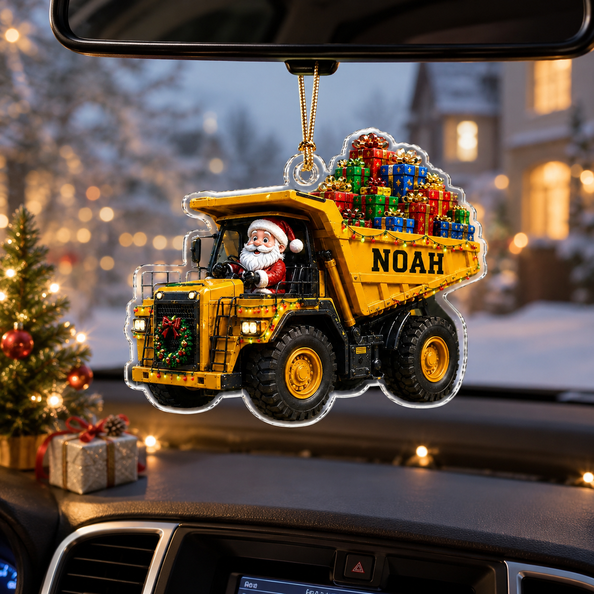 Santa Vehicle Dump Truck