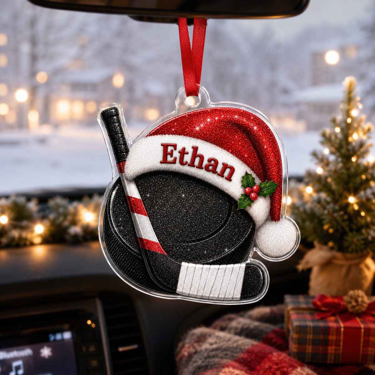 Sport Custome Name Acrylic Ice Hockey