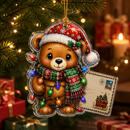 Animal With Christmas Led Bear
