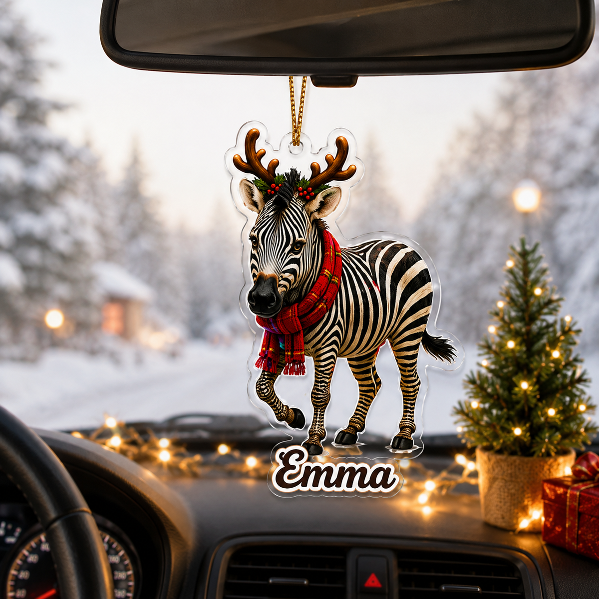 Christmas Animal Zebra