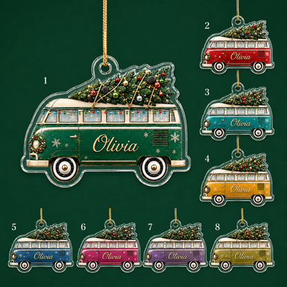 Camping Personalize Acrylic Diverse Car