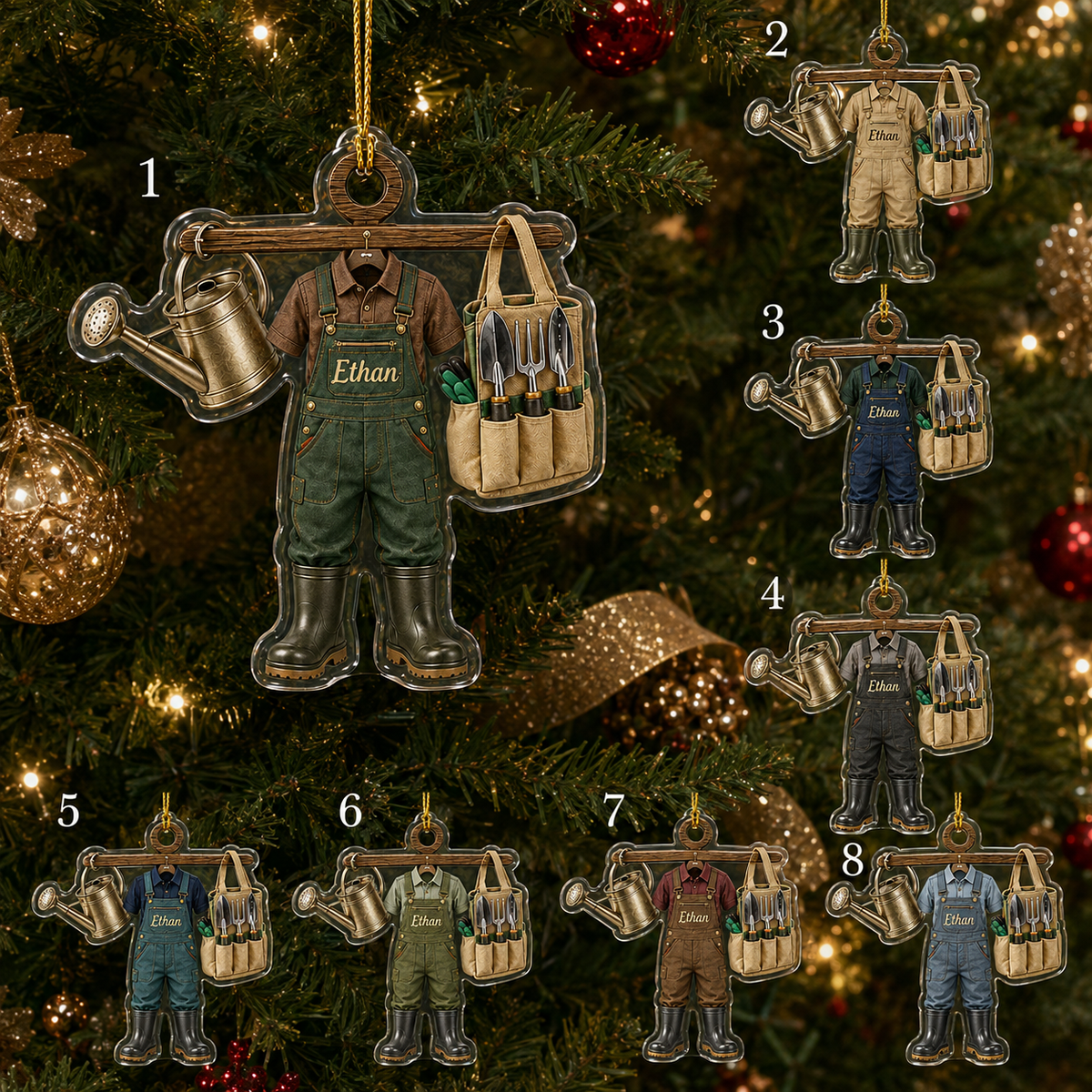 Custom Gardening Outfit Acrylic