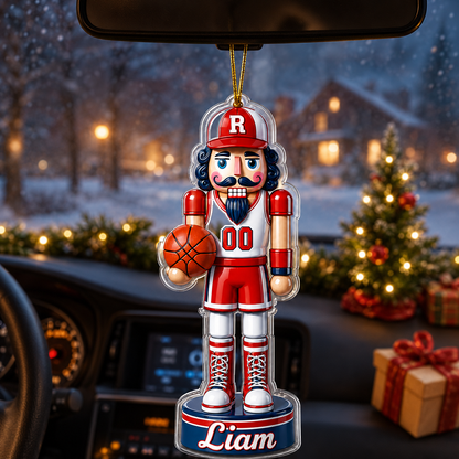 Sports Nutcracker Basketball Acrylic