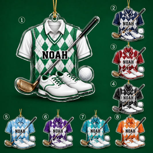 Golf Acrylic Style 12