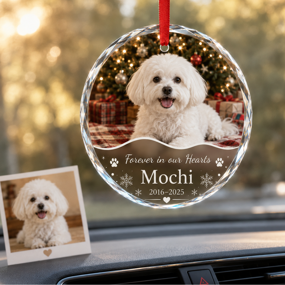 Custom Photo Dog Memorial Style 10
