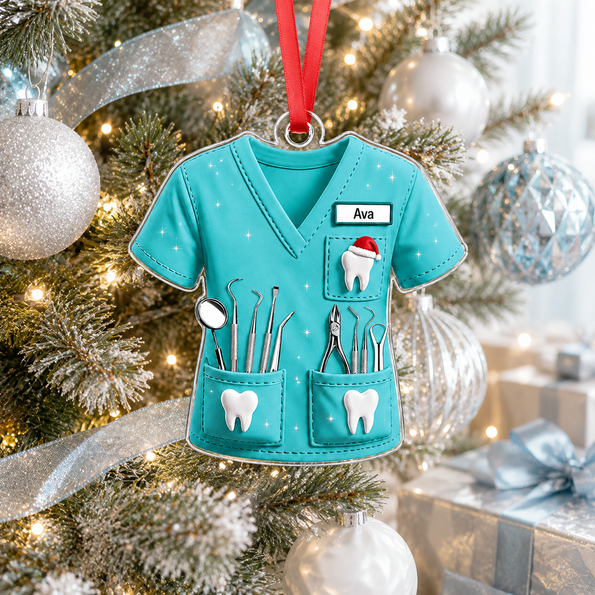 Dental Dental Scrubs Xmas