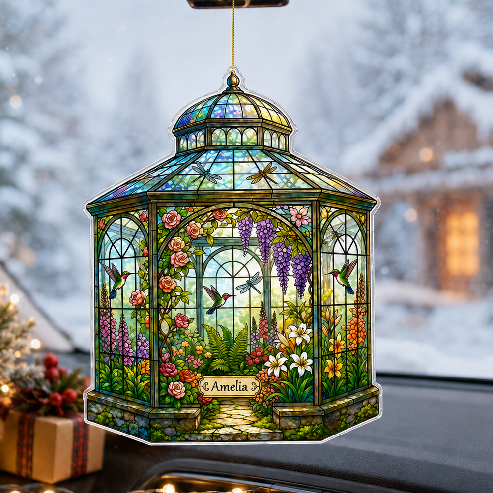 Custom Gardening Floral Conservatory Acrylic
