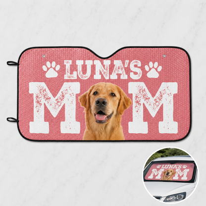 Custom Photo Dog Auto Sunshade, Personalized Pet Car Window Shade Cover THUC99