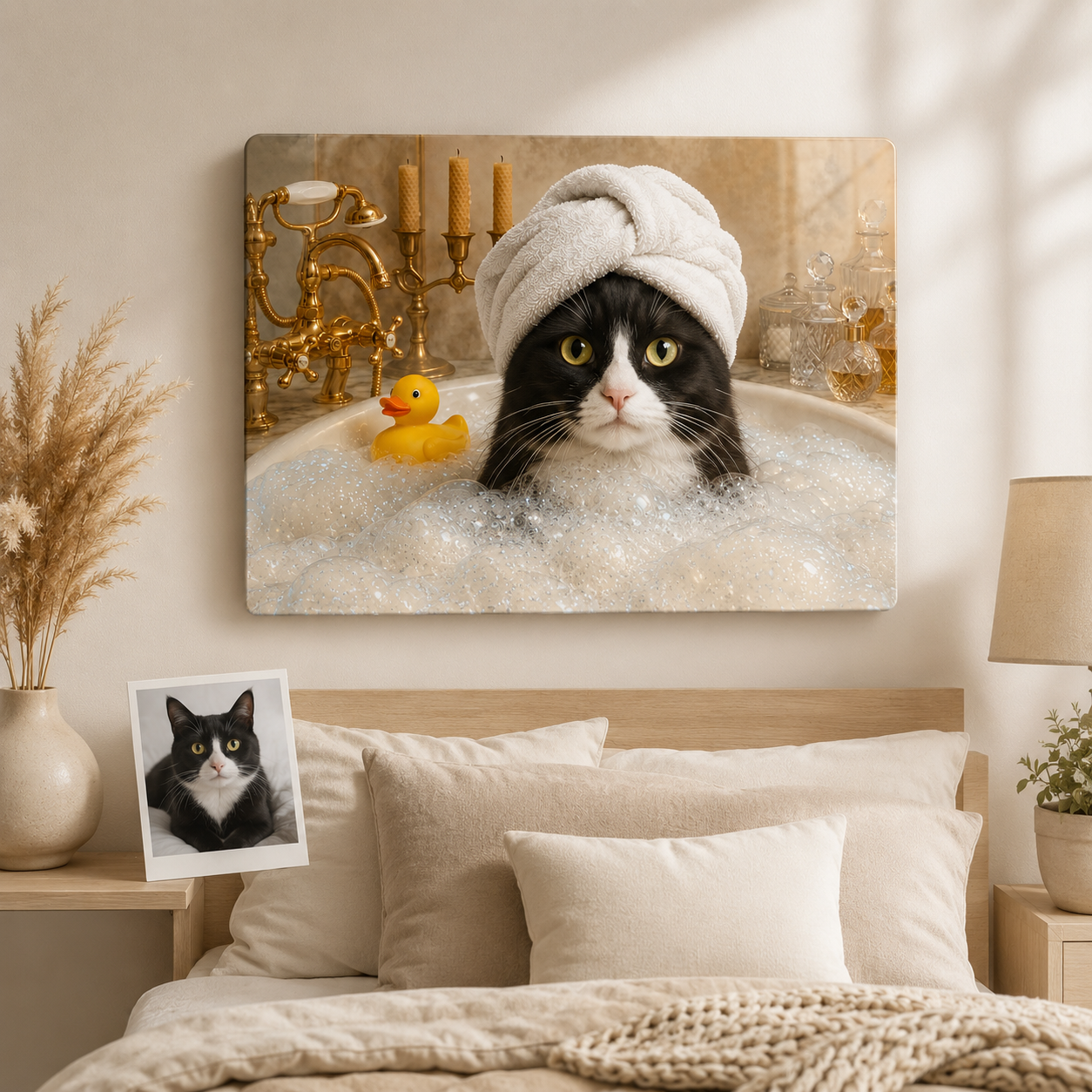 Custom Pet Metal Wall Art – Personalized Dog Portrait From Photo Gift For Pet Lover THUC99