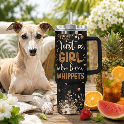 Custom Photo Dog 40oz Tumbler – Personalized Dog Picture Travel Cup for Pet Lovers THUC99