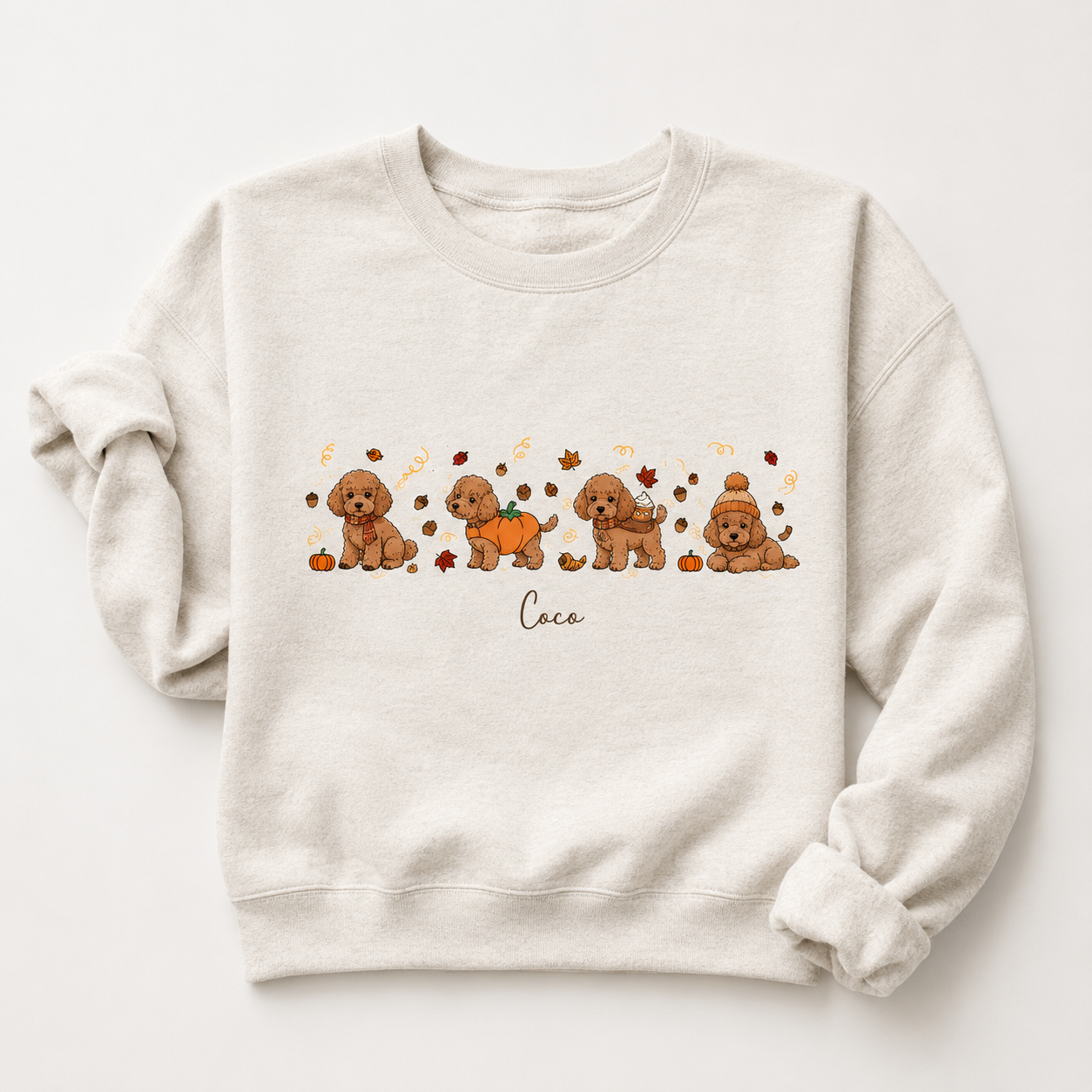 Personalized Dog Face Sweatshirt Custom Pet Photo Hoodie Gift for Dog Lovers THUC99