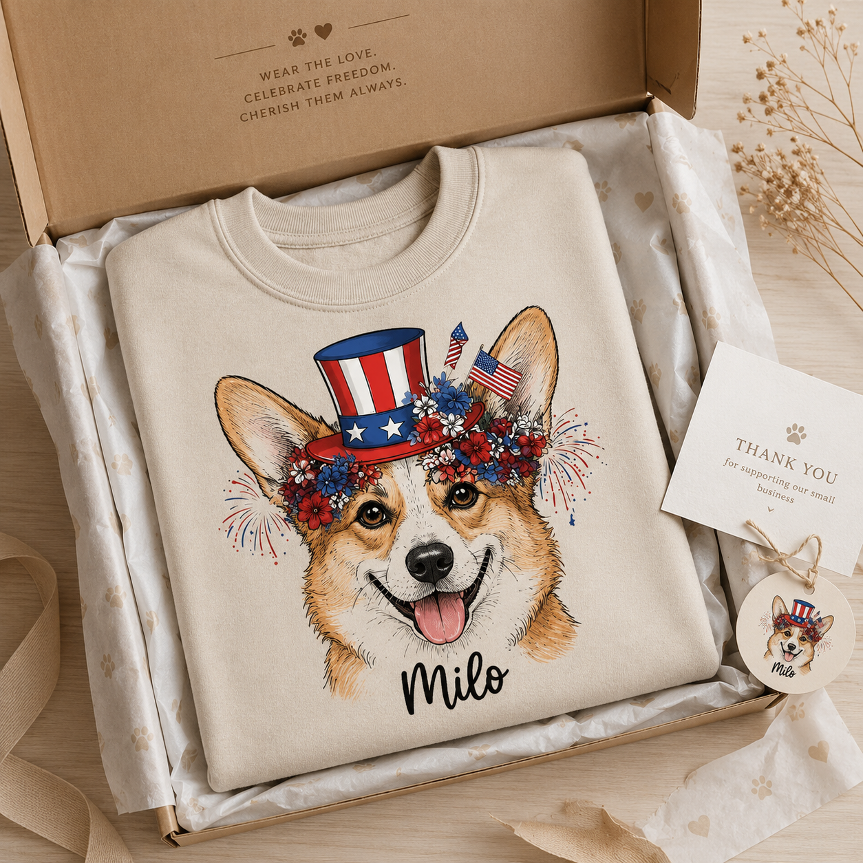 Custom Dog Mom Hoodie Personalized Pet Photo Sweatshirt Gift from Dog to Mom THUC99