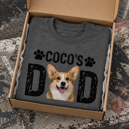 Custom Photo Dog Vintage Wash T-Shirt, Personalized Pet Lover Gift | Dog Lover Shirt THUC99