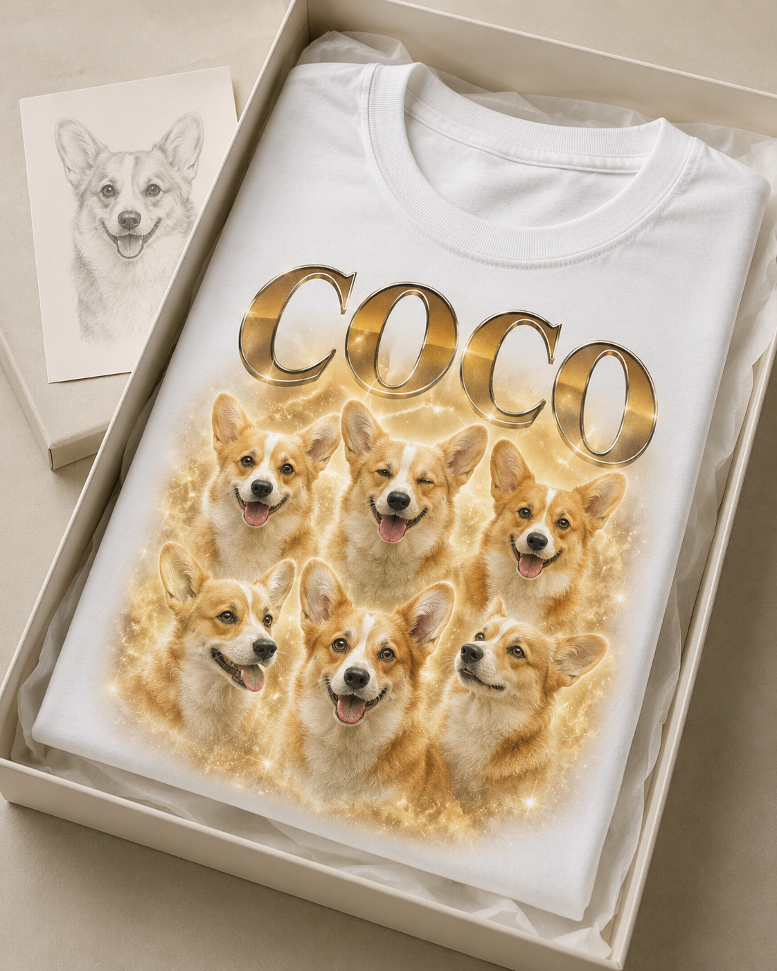 Custom Dog Photo Unisex Wash Shirt, Personalized Pet Lover T-Shirt | Dog Mom Gift THUC99