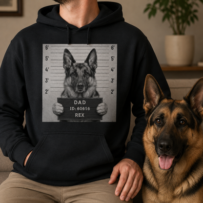 Custom Dog Photo Sweatshirt Personalized Pet Face Hoodie Anniversary Gift for Dog Owners THUC99