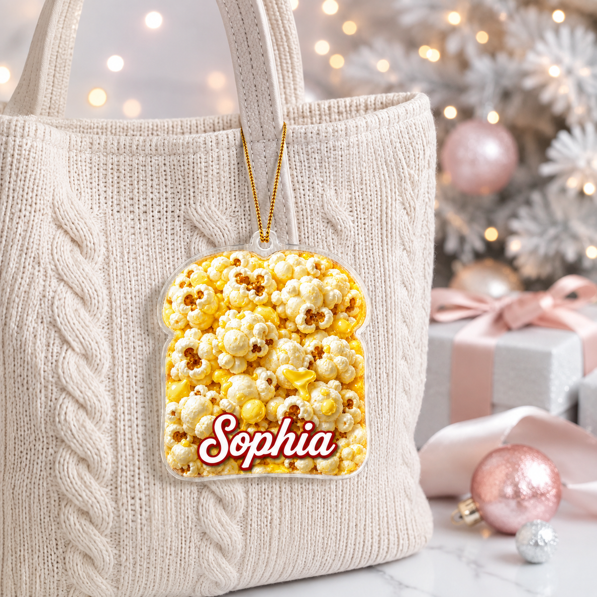 Breakfast Custom Name Buttered Popcorn Acrylic