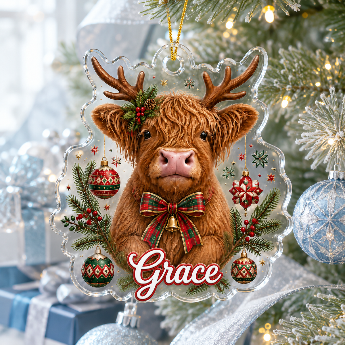 Highland Cow Style 7