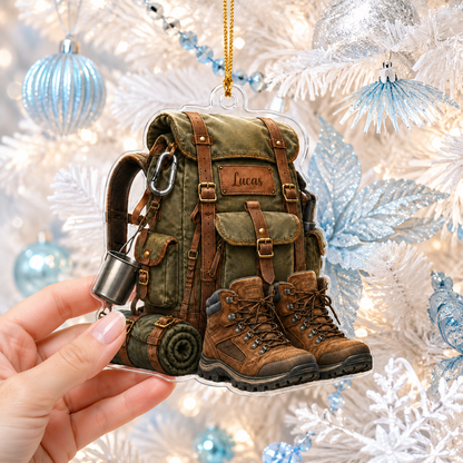 Custom Name Hiking And Trekking Acrylic Style 6
