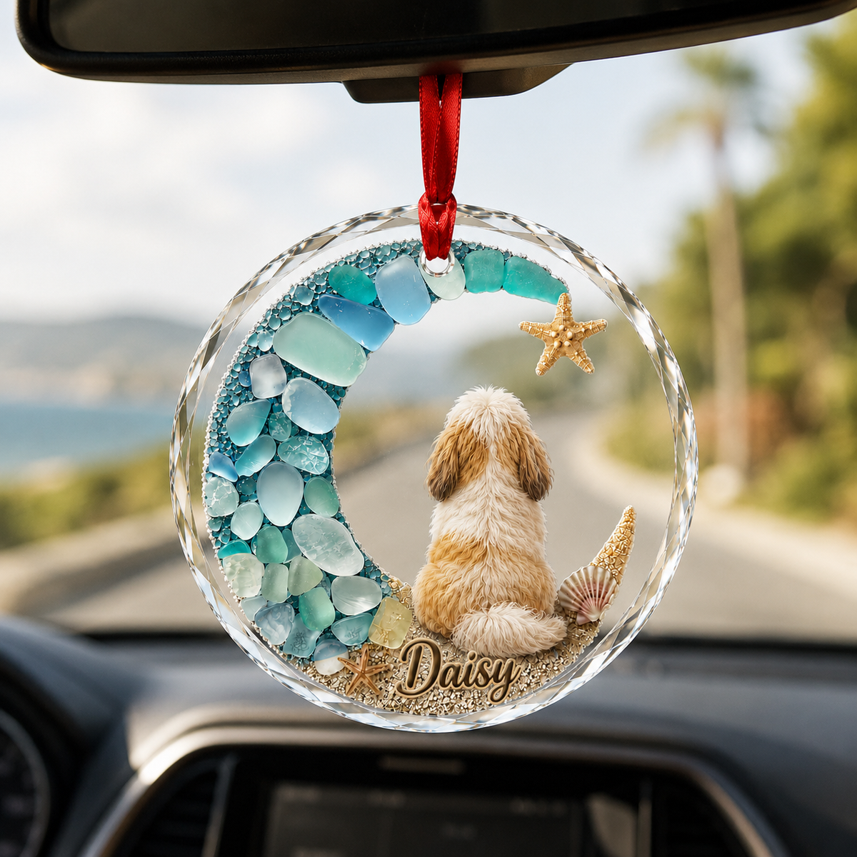 Custom Dog Seashell Shiz Tzu
