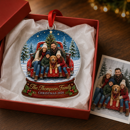Family Memory Waterglobe