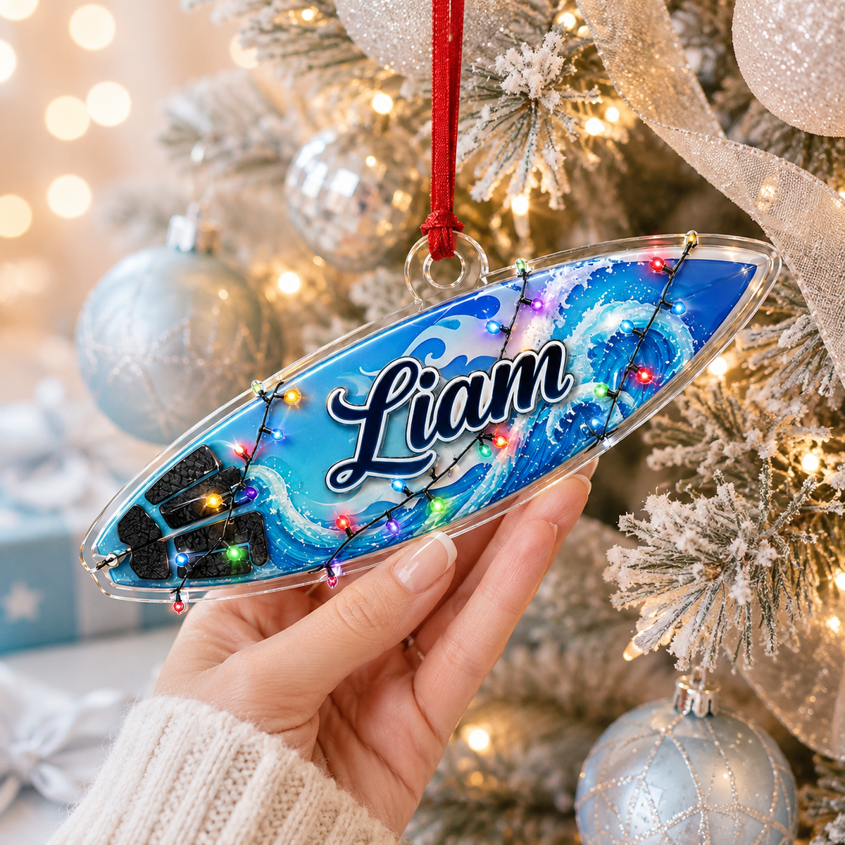 Surfing Personalize Acrylic Surfboard