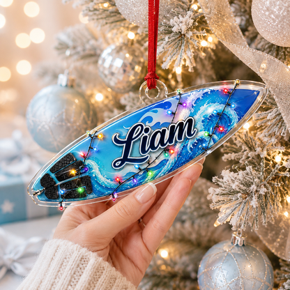 Surfing Personalize Acrylic Surfboard