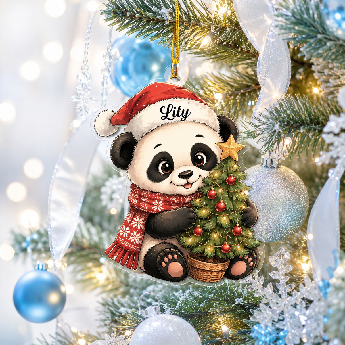 Animal Chrismas Panda