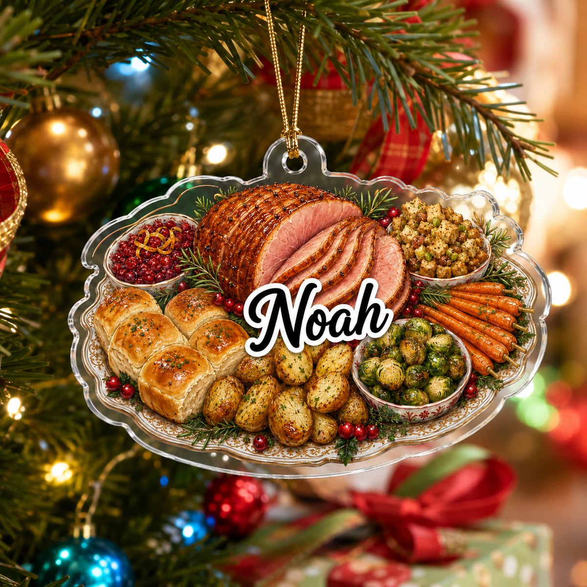 Food Dinner Christmas Dinner Platter