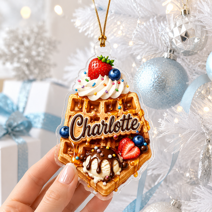 Custom Dessert Waffle Acrylic