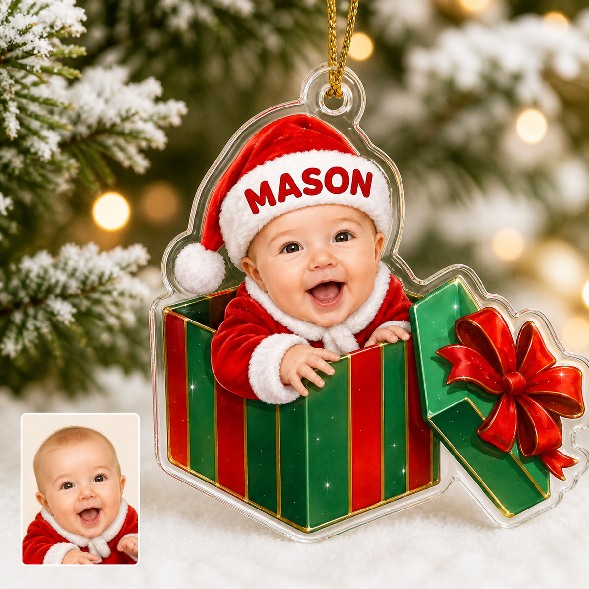 Custom Photo Baby Gift Box