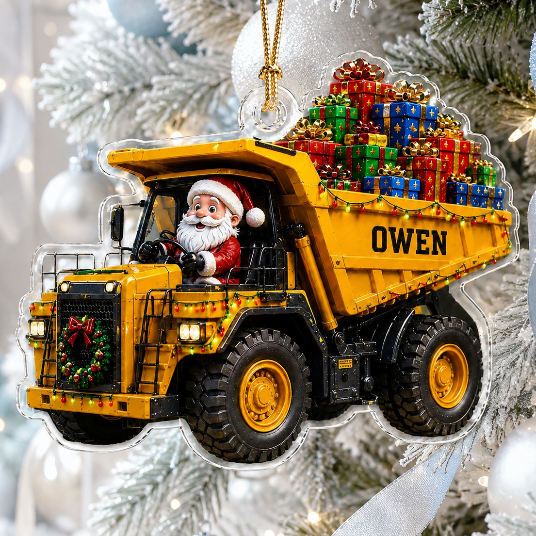 Santa Vehicle Dump Truck