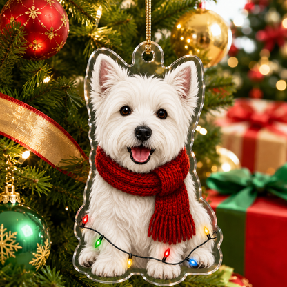 Dog Christmas Ledlight West Highland White Terrier