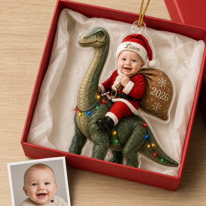 Custom Photo Baby Animal Brachiosaurus