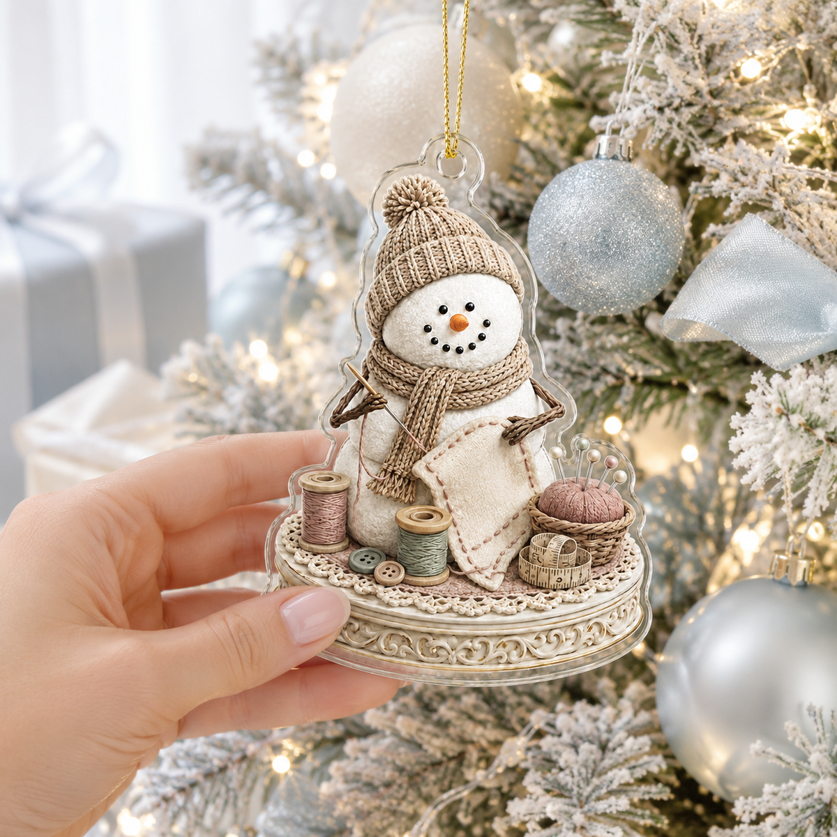 Snowman Hobbies Acrylic Sewing
