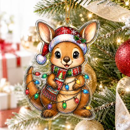 Animal With Christmas Led Kangaroo