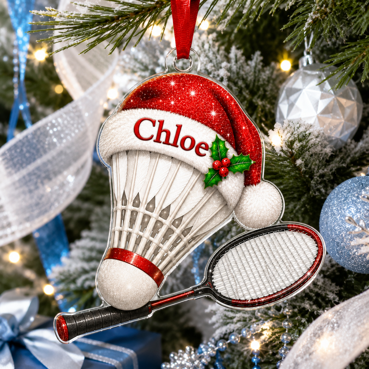 Sport Custome Name Acrylic Badminton