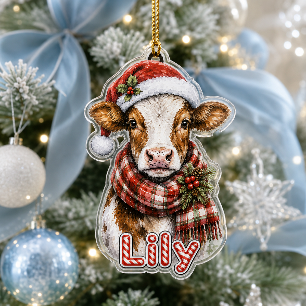 Christmas Farm Animal Cow