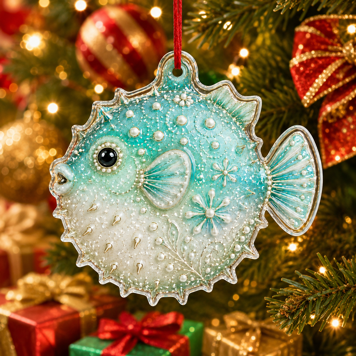 Summer Ocean Animals Pufferfish