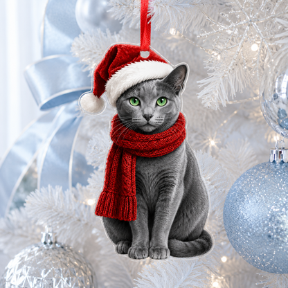 Noel Cat Russian Blue