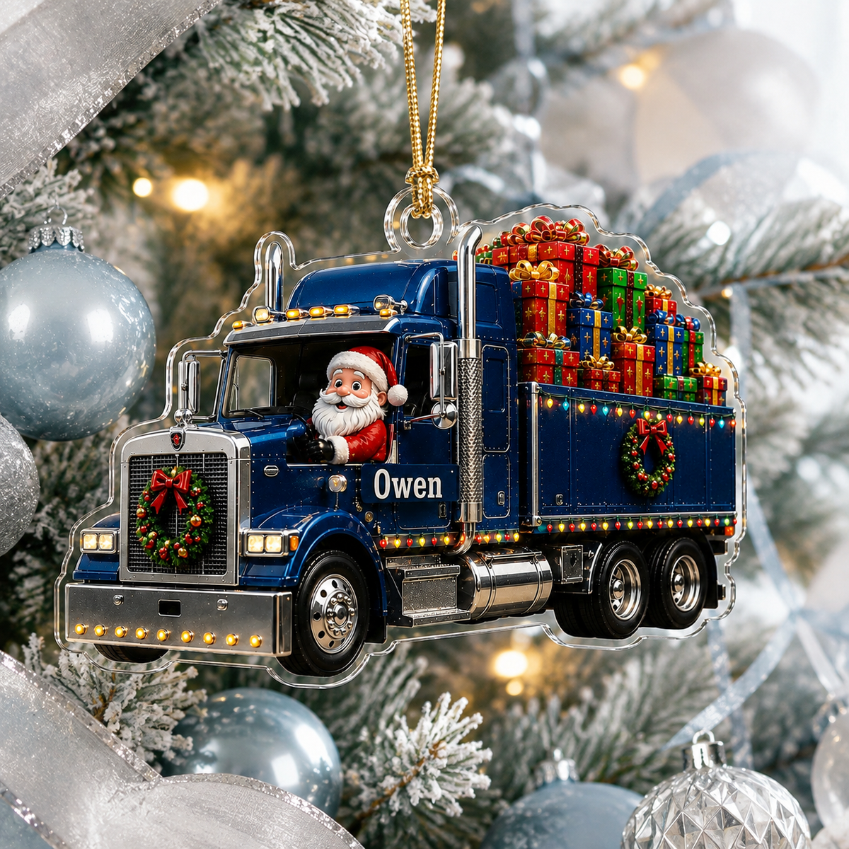 Santa Vehicle Semi Truck