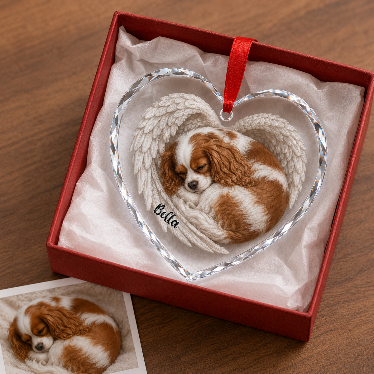 Custom Photo Dog Memorial Style 4