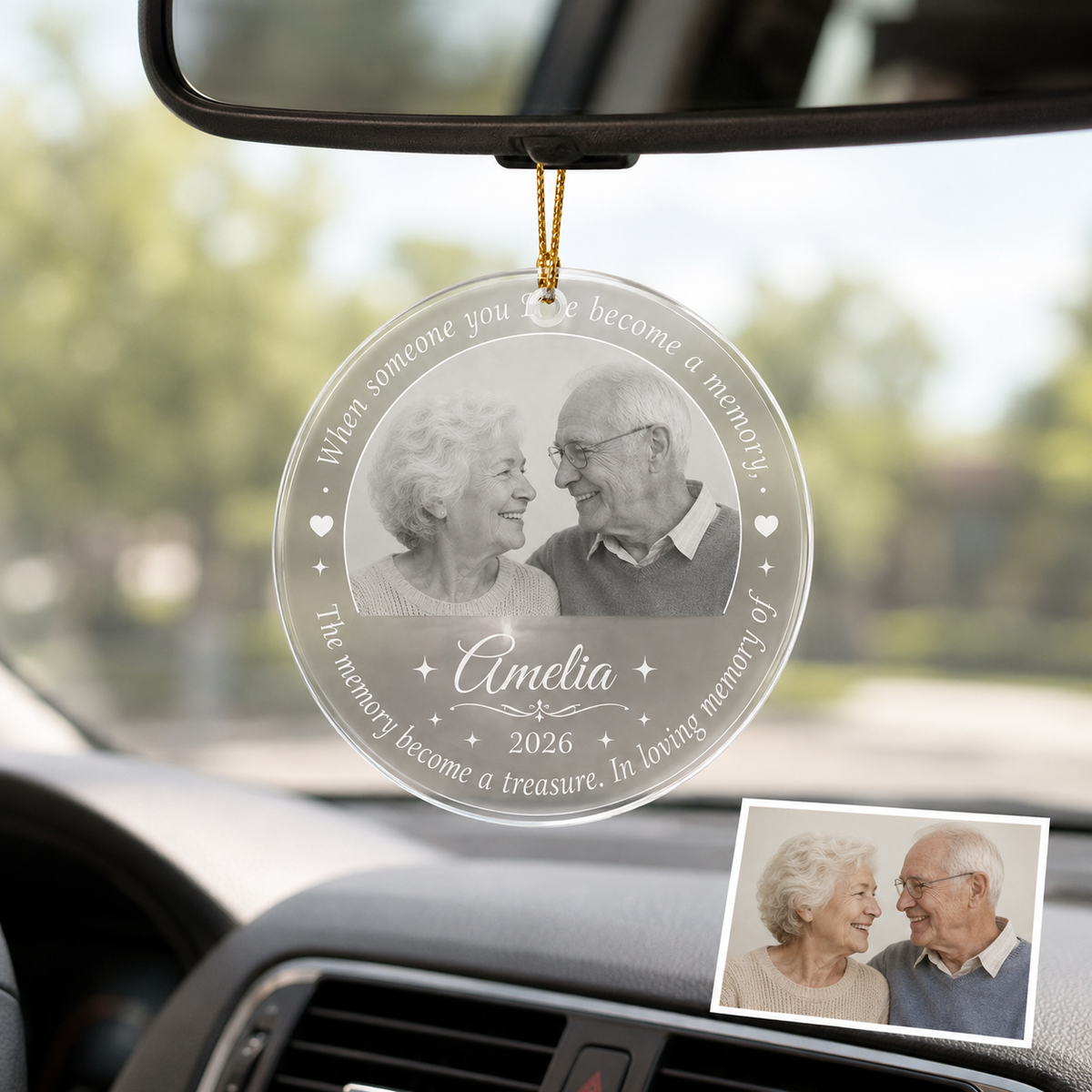 Custom Photo Love Becomes A Memory