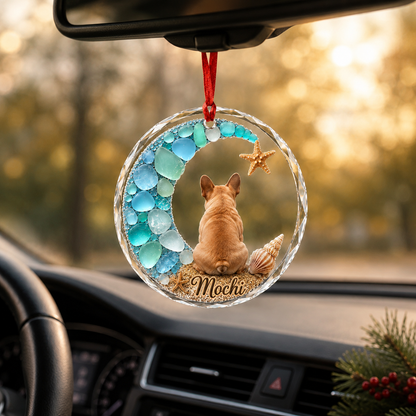 Custom Dog Seashell Bulldog