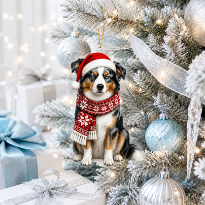 Dog Funny Christmas Australian Shepherd