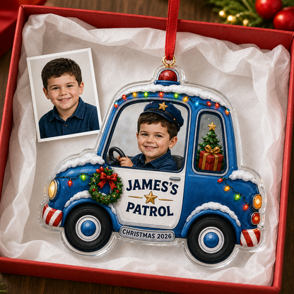 Photo Kids Patrol Car