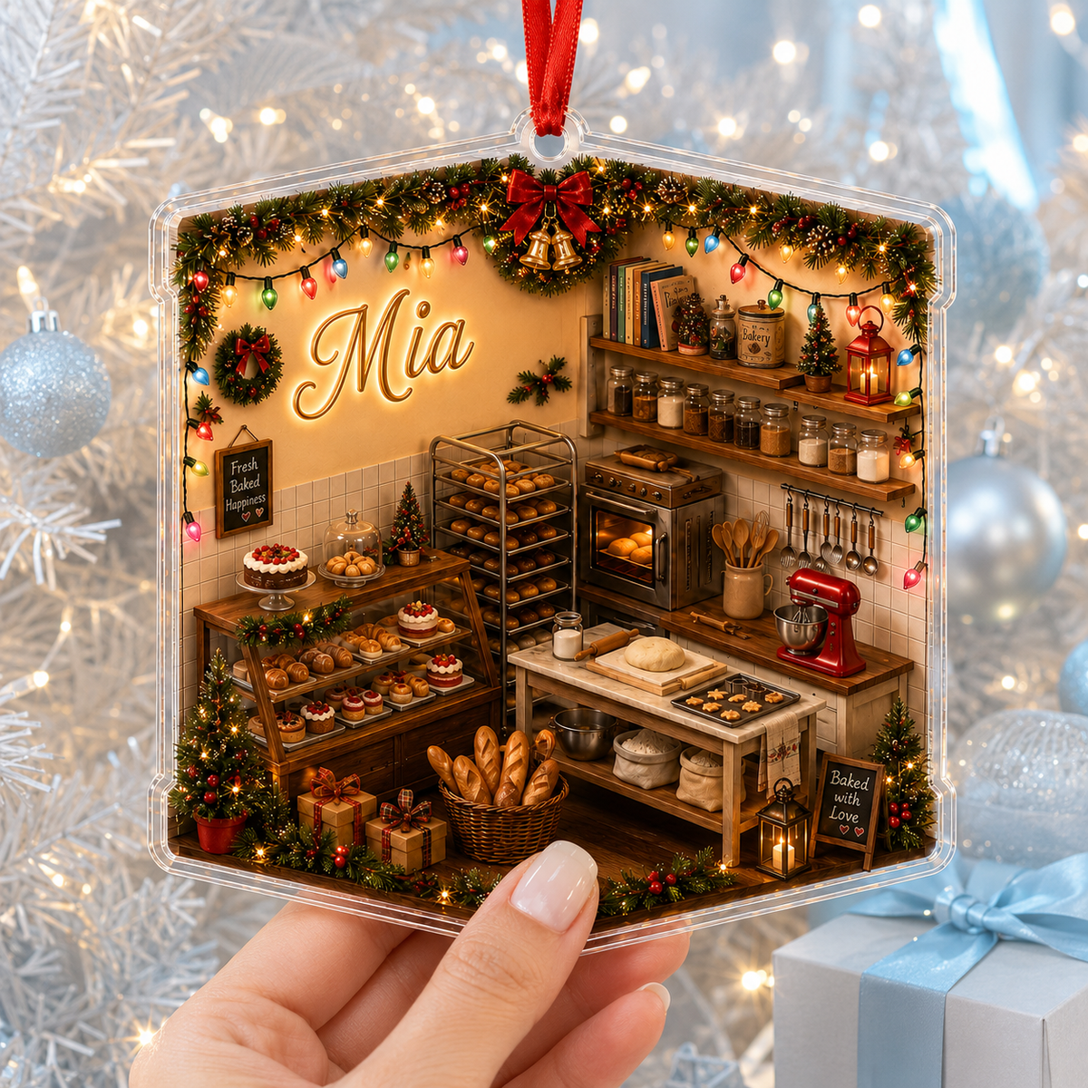 Personalized Kitchen Utensils Acrylic Kitchen Angle