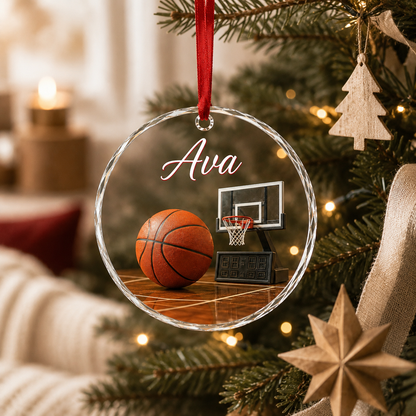 Sports Glass Basketball