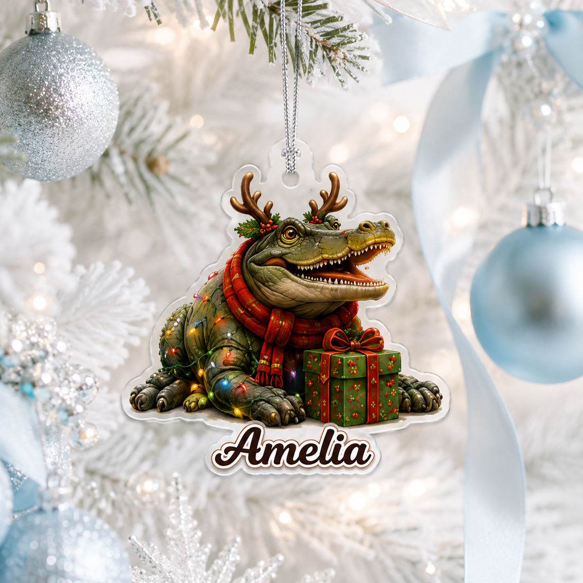 Christmas Animal Alligator